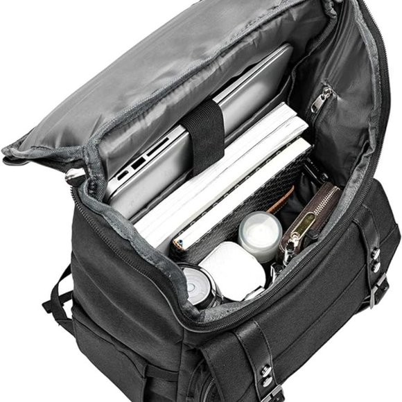 Vintage Backpack Travel Laptop Backpack with usb Charging Port main image 4